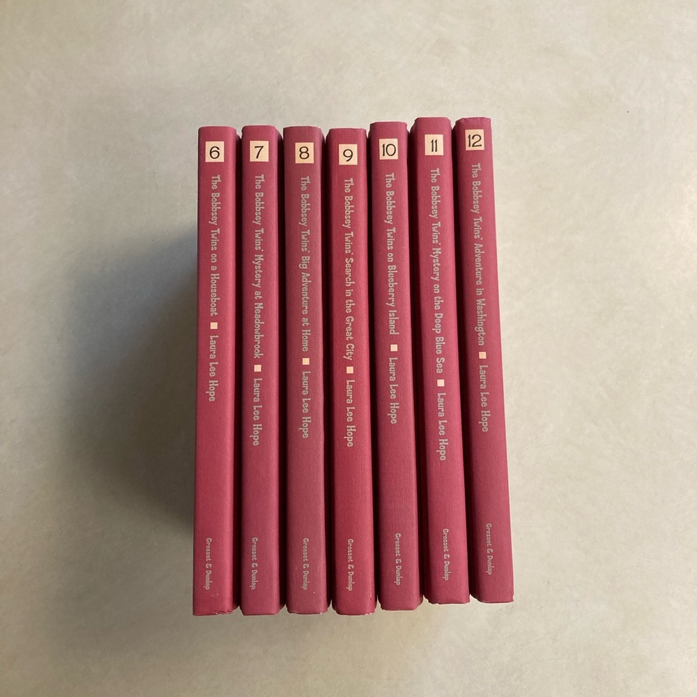 Bobbsey Twins Hardcover Books Lot